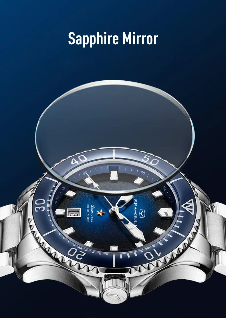 Seagull 300M Crystal Ocean Series 1210