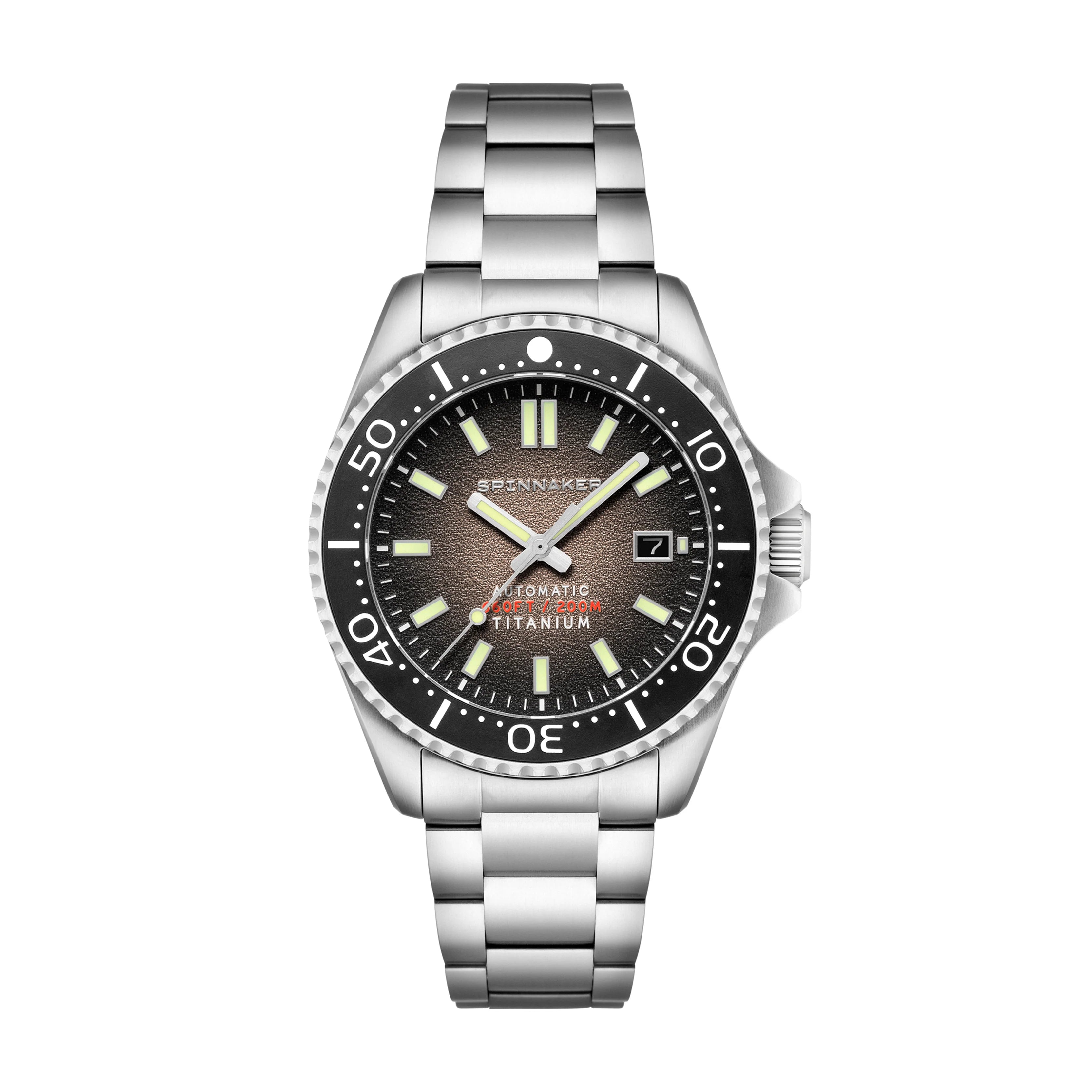Tesei Titanium Automatic Stealth Black SP-5084-66 Spinnaker