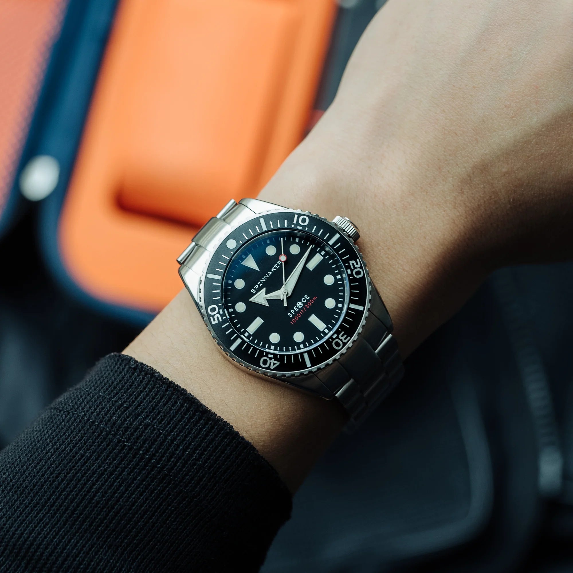 Spence Pitch Black 40mm SP-5097-11 Spinnaker