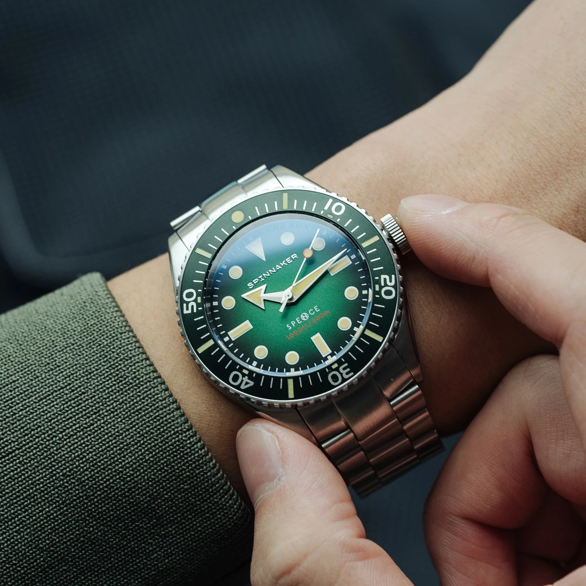 Spence Sea Green 40mm SP-5097-44 Spinnaker