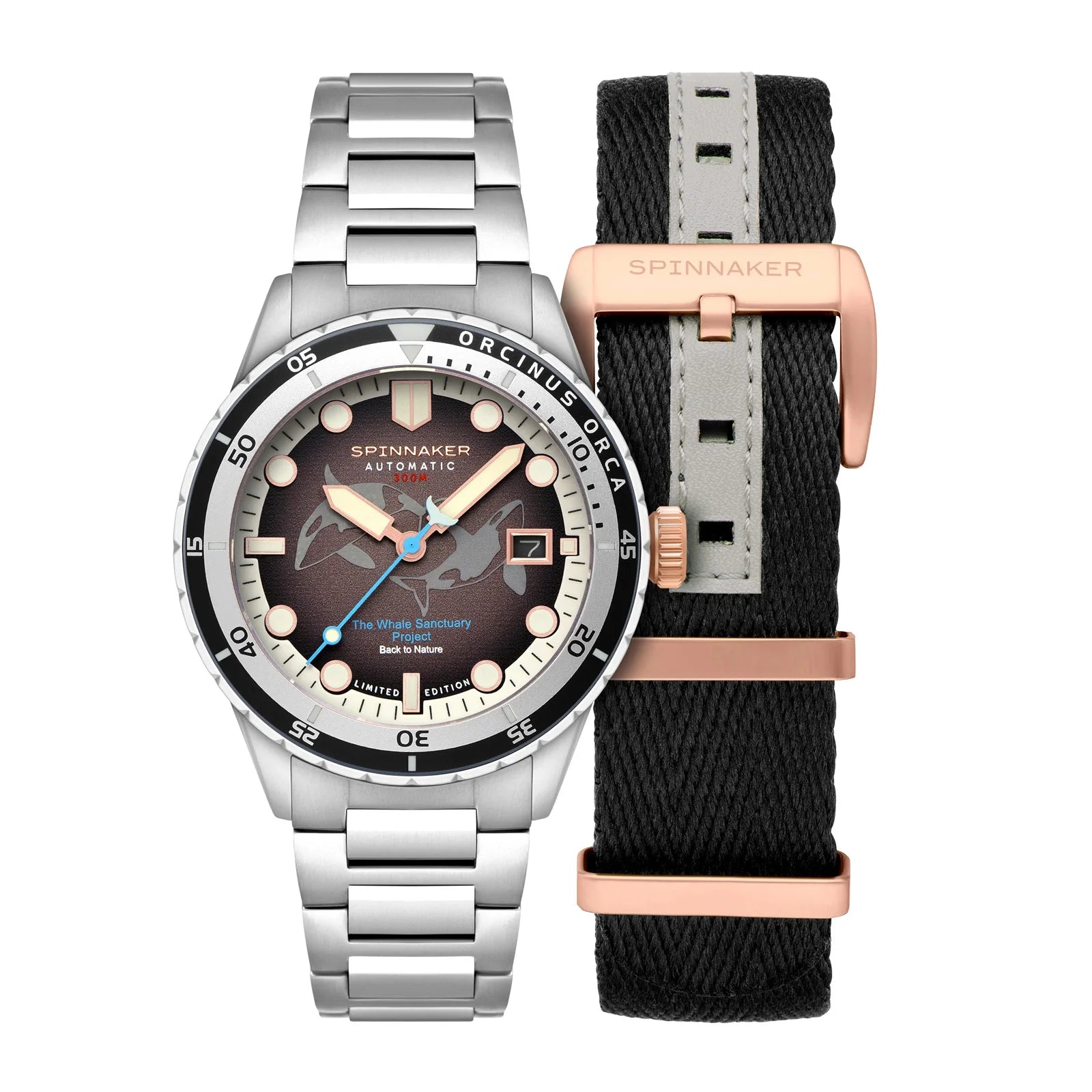 Hass Automatic Whale Sanctuary Project Limited Edition SP-5128-44 Spinnaker