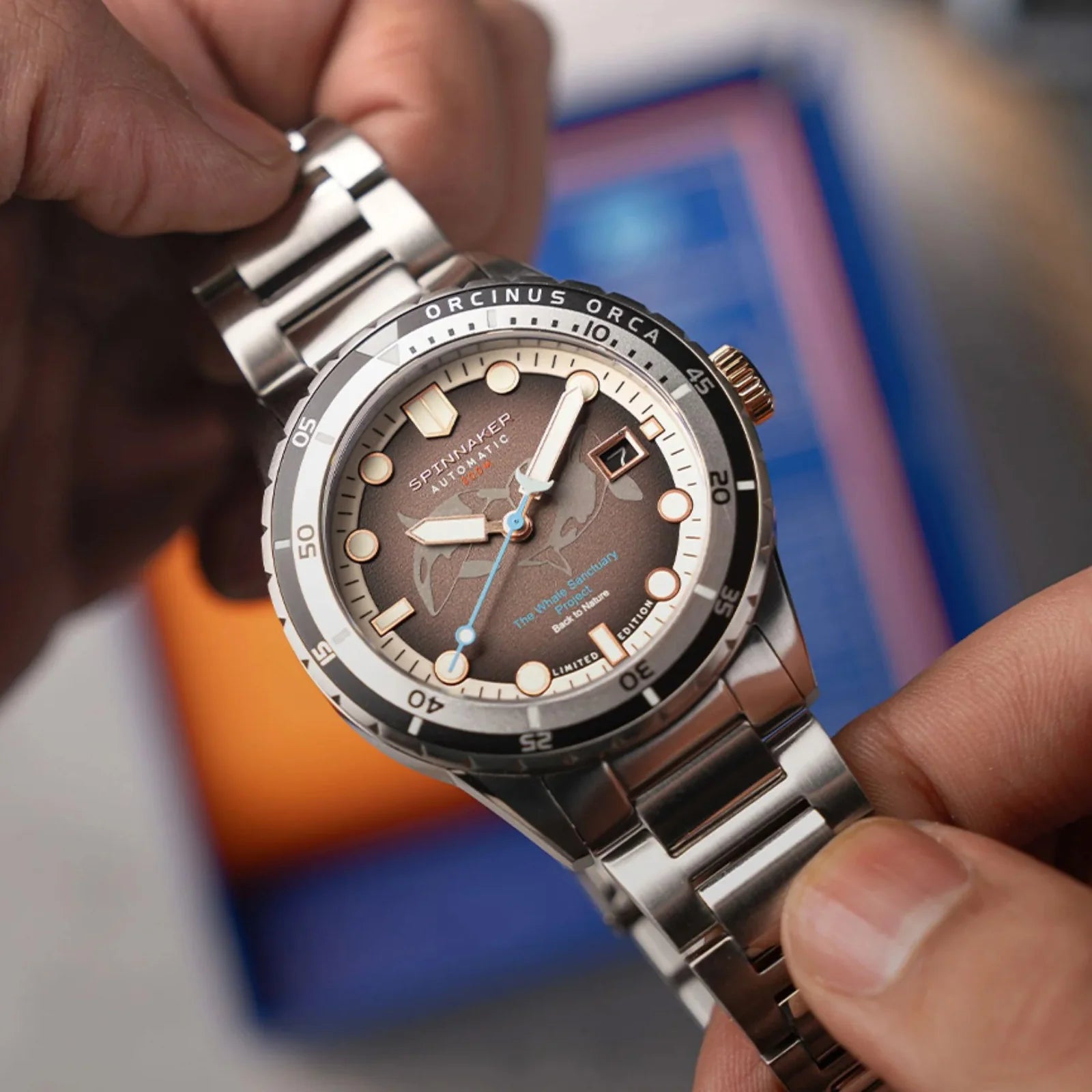 Hass Automatic Whale Sanctuary Project Limited Edition SP-5128-44 Spinnaker