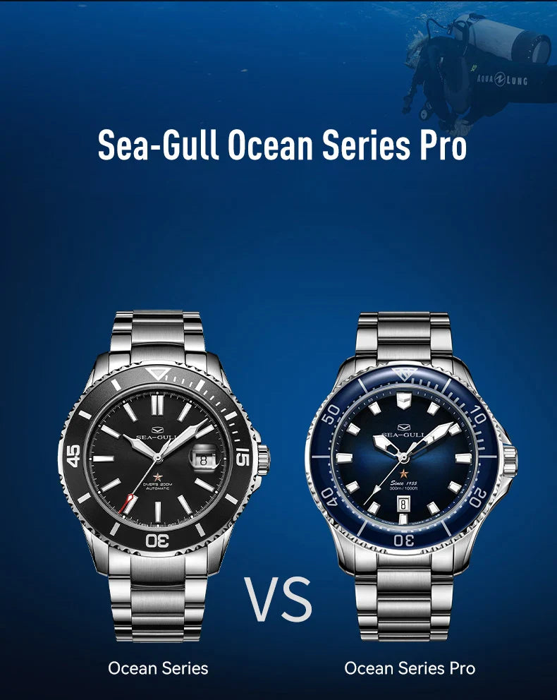 Seagull 300M Crystal Ocean Series 1210