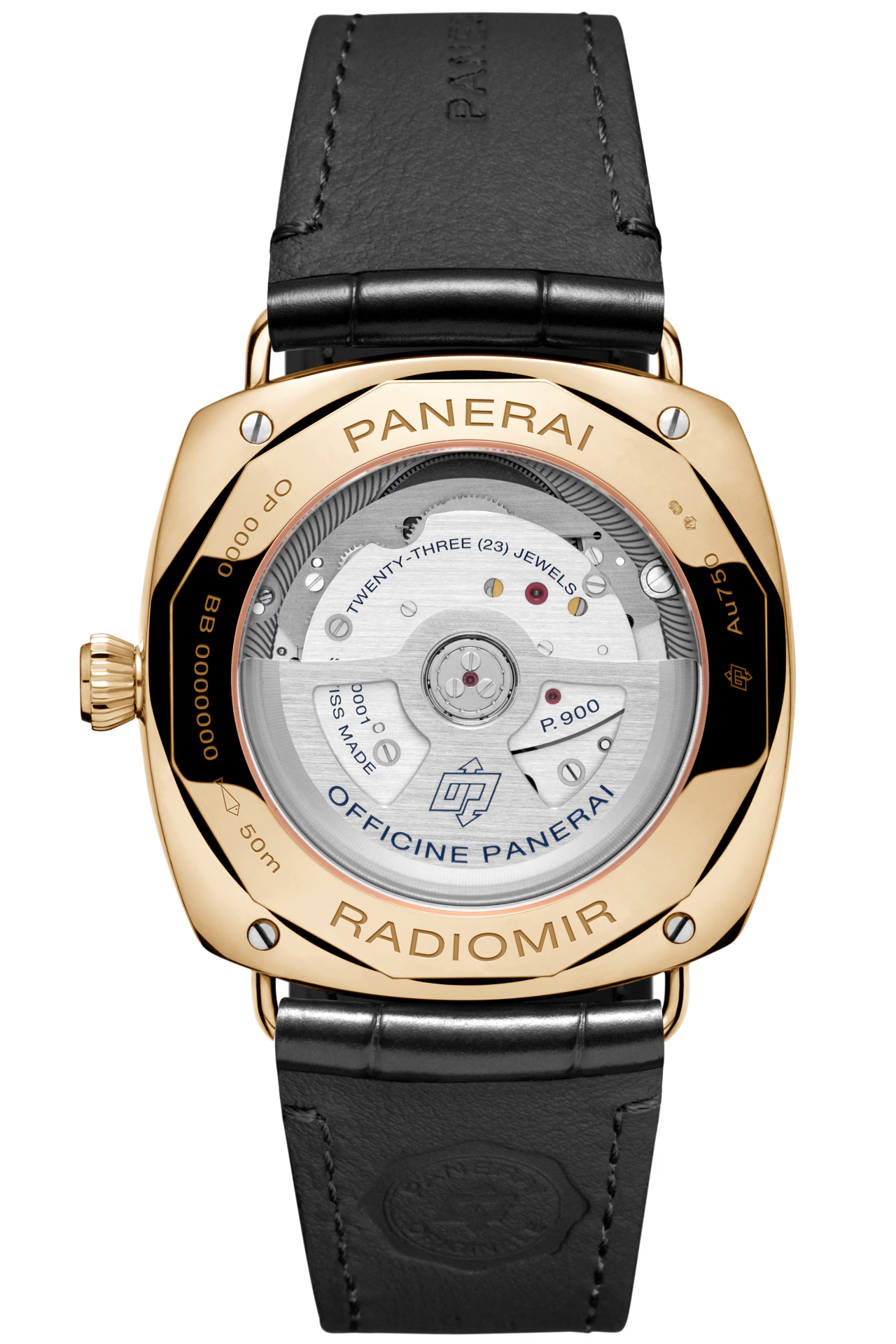 Radiomir 40mm, Yellow gold PAM01437