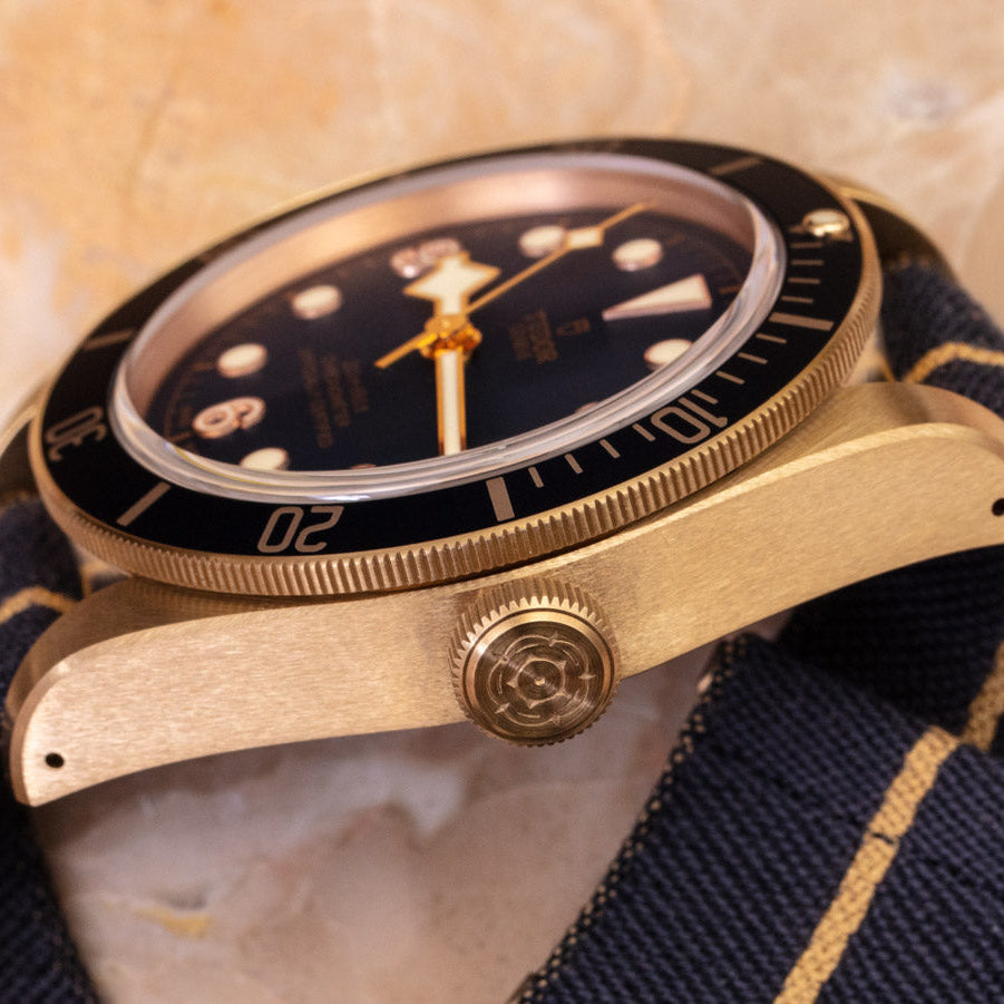 Tudor Heritage Black Bay 79250BB-0001 Automatic Bronze Blue Bucherer