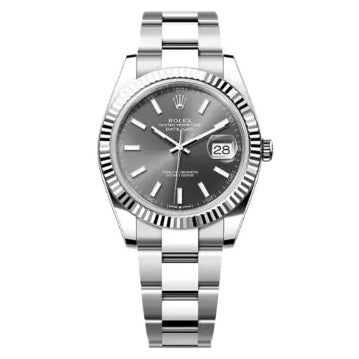 Rolex Datejust 41 126334-0013 Oystersteel-White Gold Slate Dial 41mm Men’S Watch