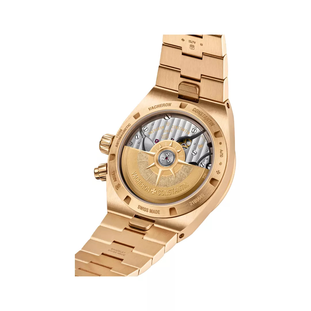 Vacheron Constantin Overseas 7920V/210R-B965 Rose Gold Dual Time 41mm Green Dial Men’s Watch