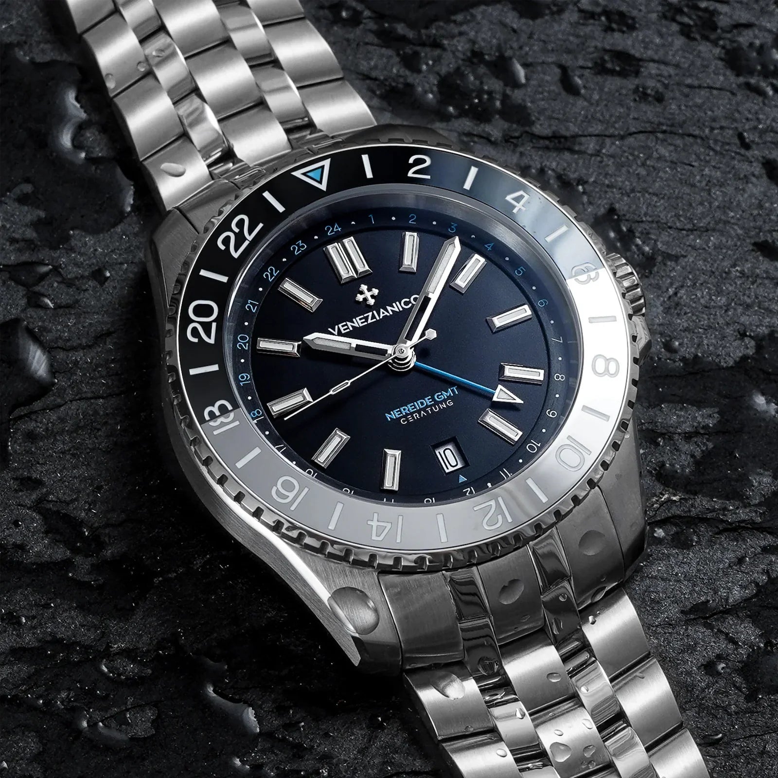 Nereide GMT Ceratung™ 4521500S Venezianico