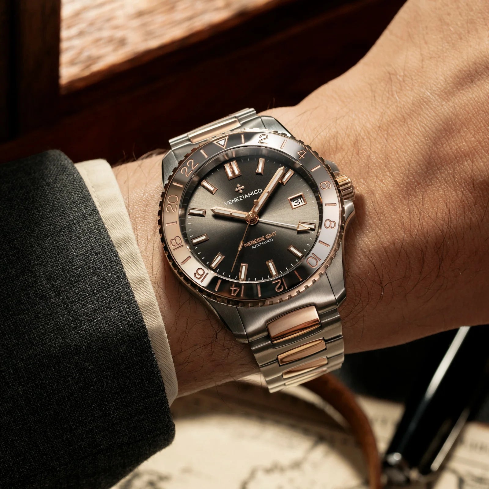 Nereide GMT Grand Tour 3521510C Venezianico