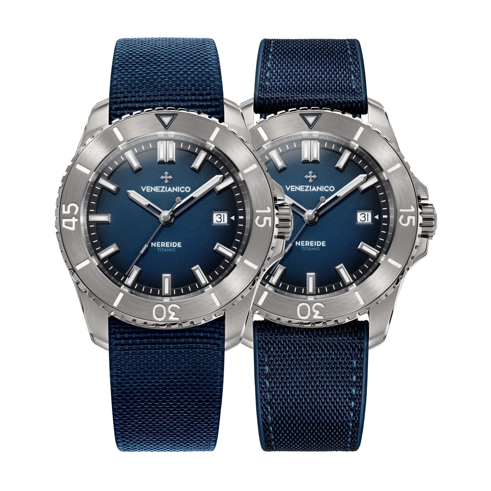 Nereide Titanio With Nylon Strap 4521558ANS Venezianico