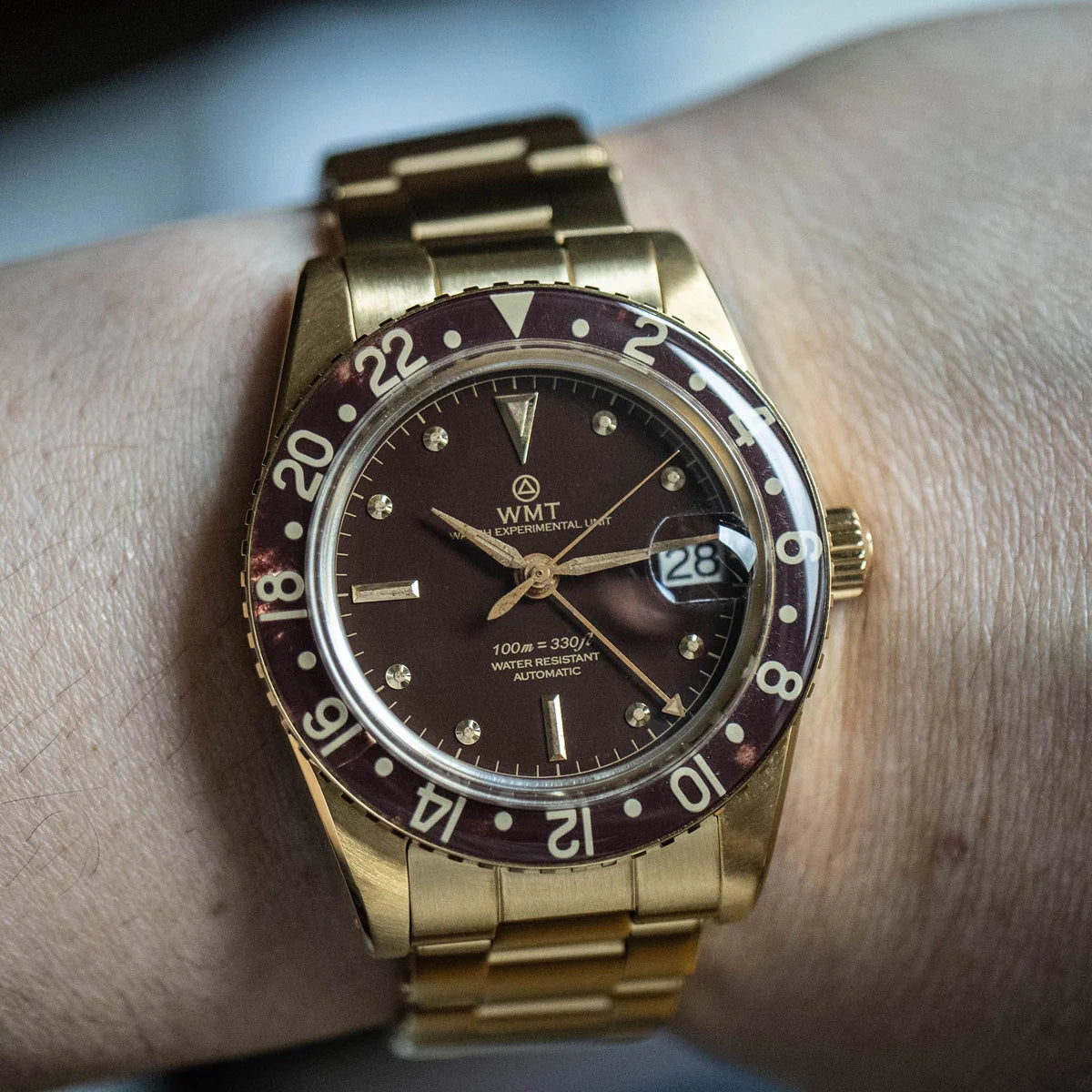 Panton MKII - Brown Dial/ Gold Plating Edition WMT-AB034 WMT