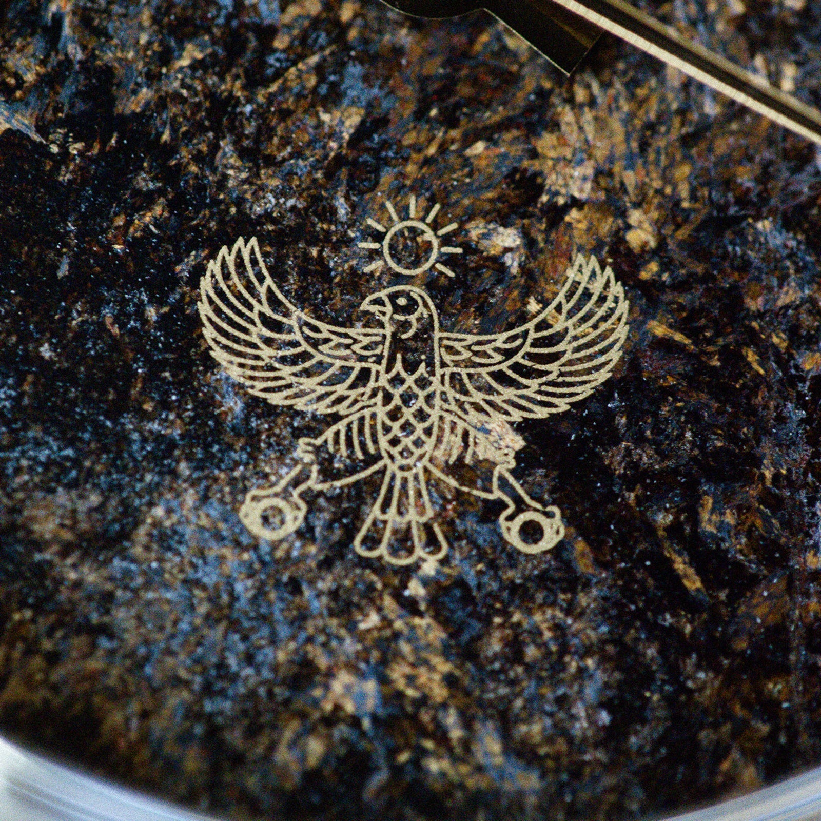 Cabochon - Golden silk stone/ Falcon/ Gold Plating Edition WMT-AB023 WMT