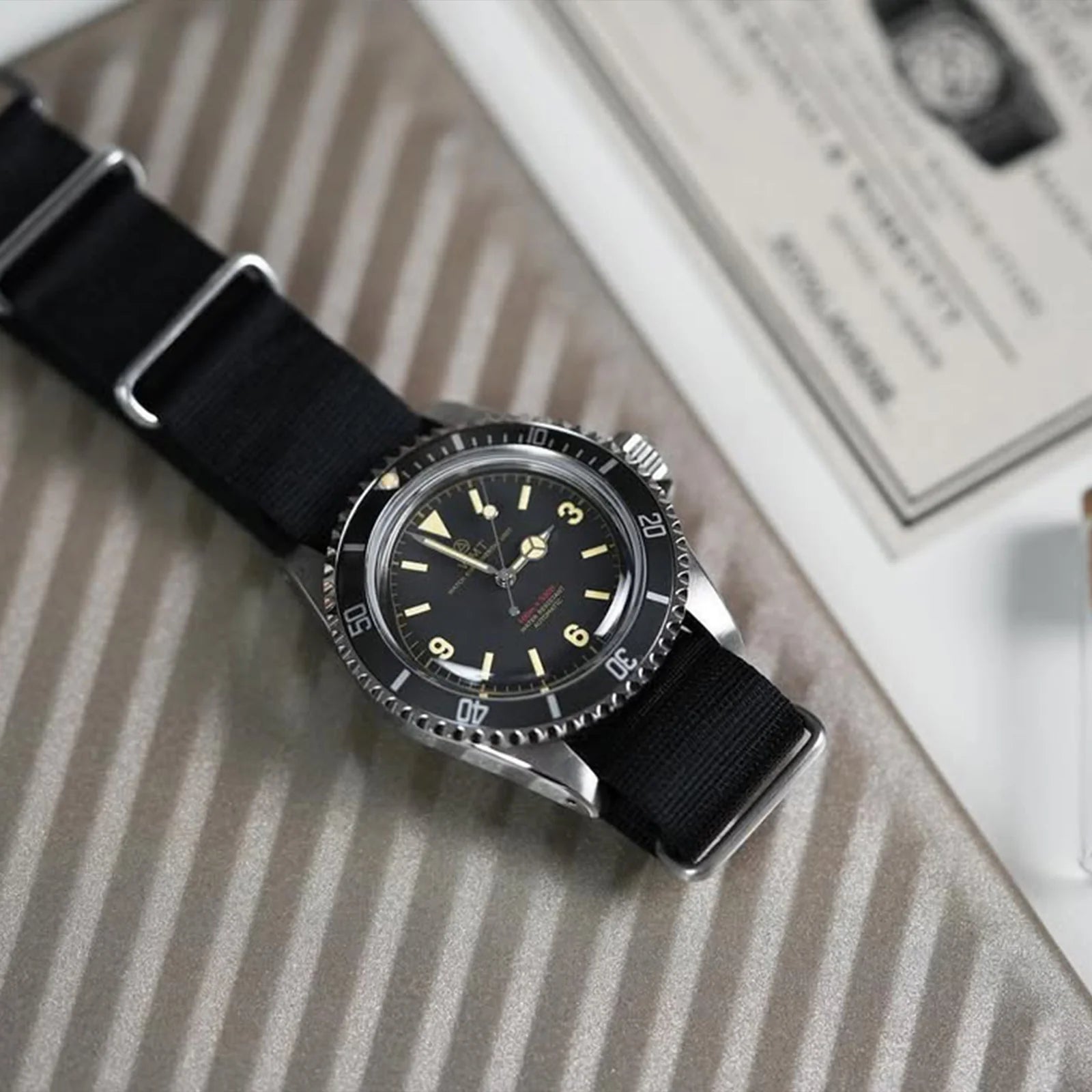 Royal Marine - Adventurer Dial/ Black WMT-AB006 WMT