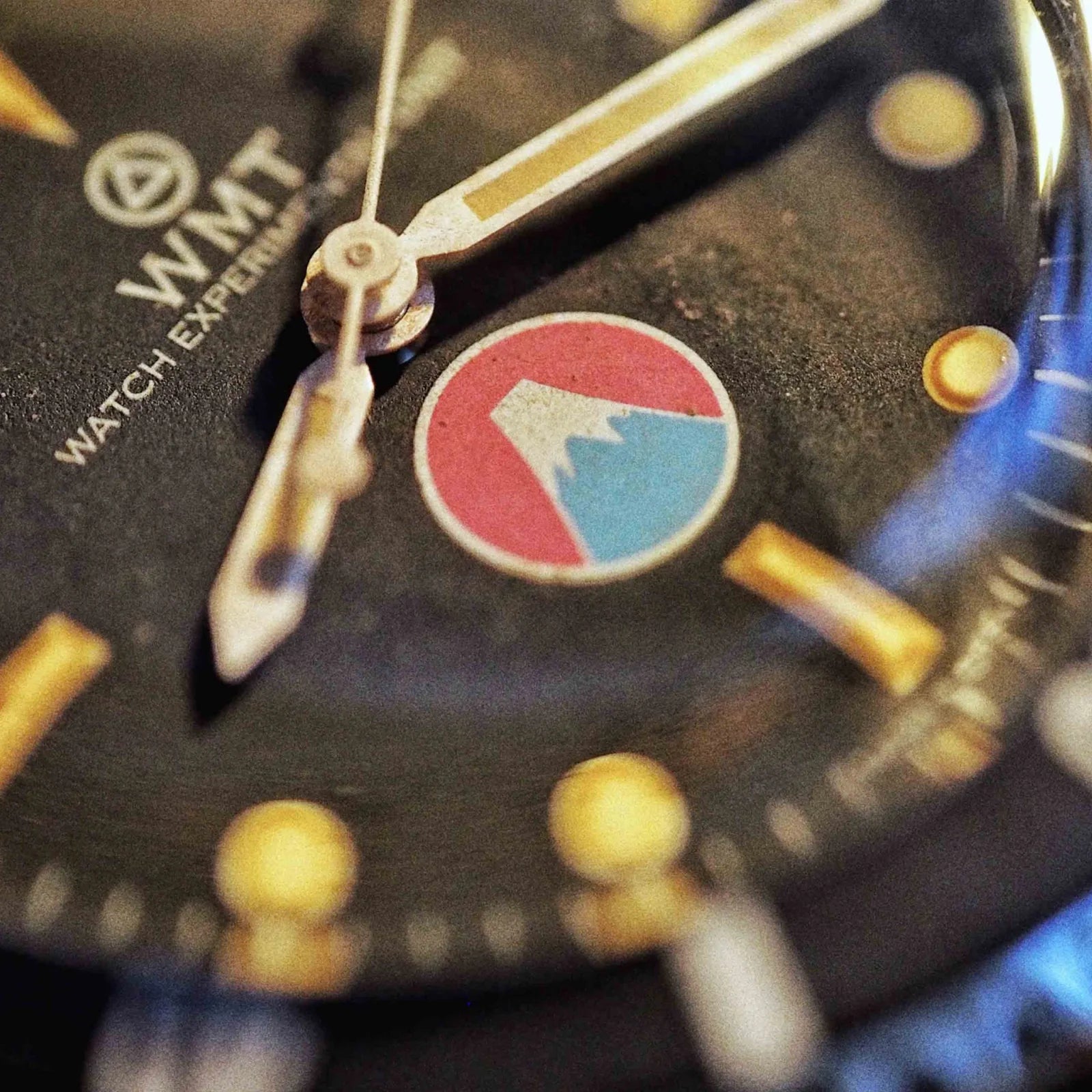 Royal Marine - Fuji Version (Aged)/ ANZIANO - Off Black Italian Leather Strap WMT-AB002 WMT