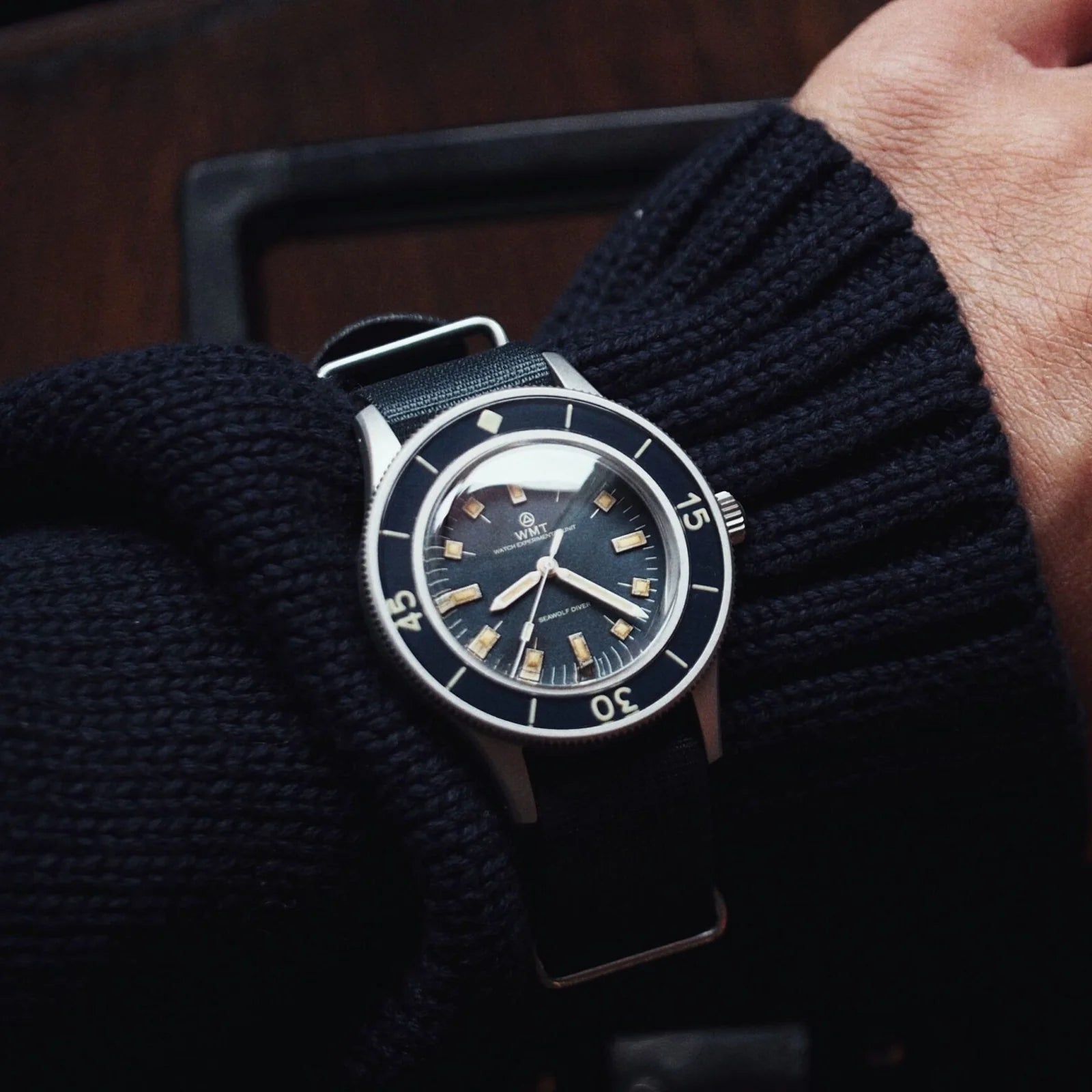 Seawolf - Blue Dial/ Aged Edition WMT-AB007 WMT