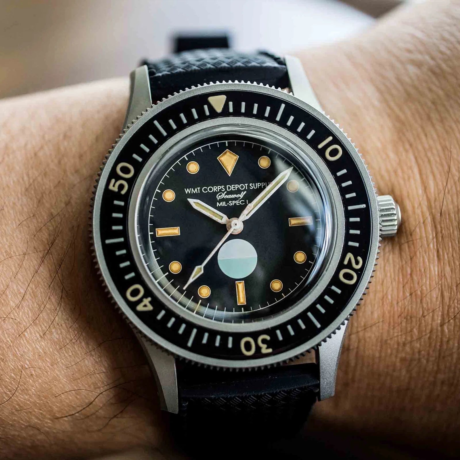 Seawolf - Milspec I/ Aged Edition/ Rubber Strap + Nato Strap Set WMT-AB020 WMT