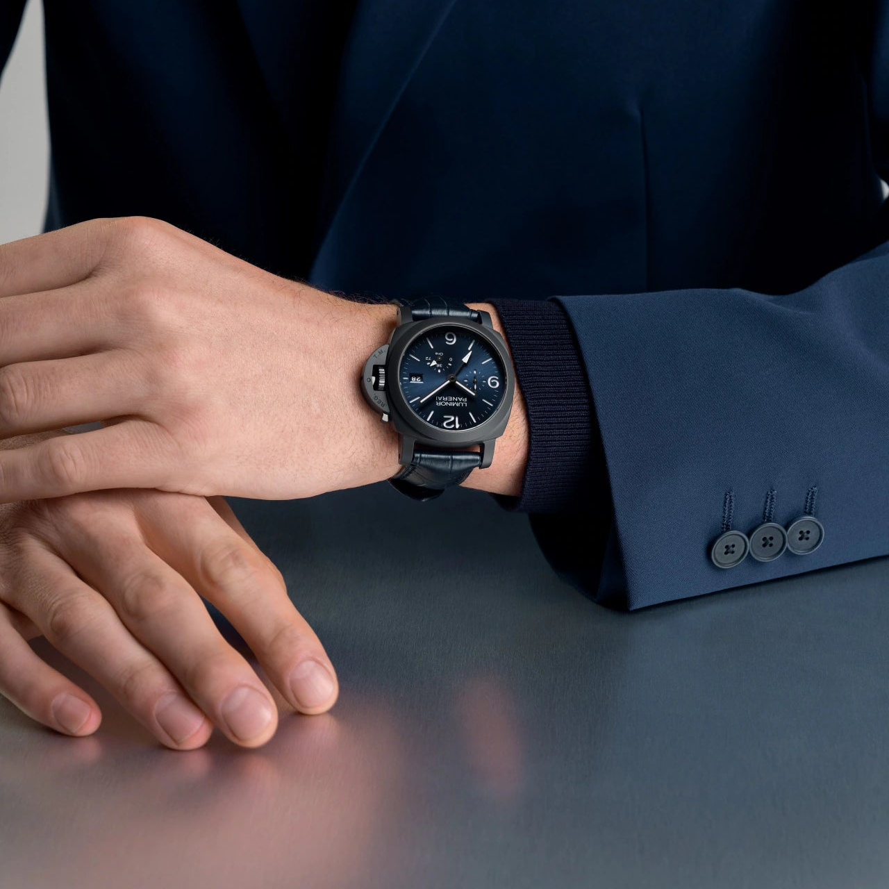 Luminor Power Reserve GMT 44mm, Titanium PAM01574 Panerai