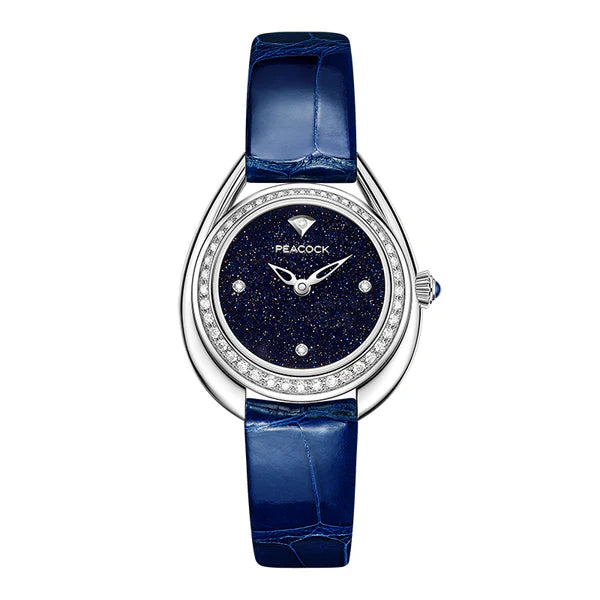 Peacock Exquisite Plumage Prism Watch Peacock