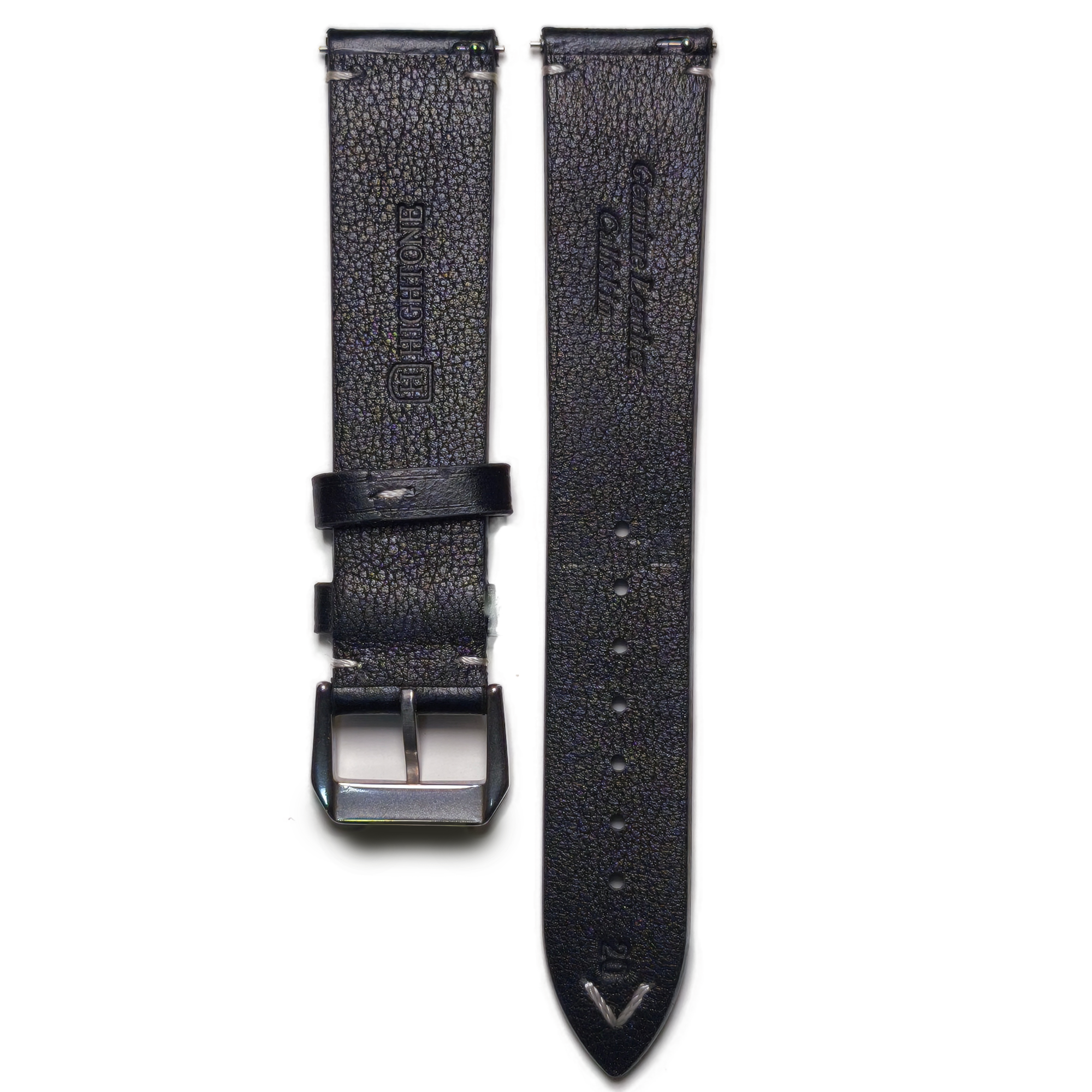Hightone Leather Black Band 20mm