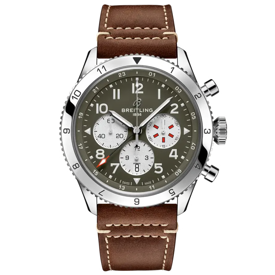 Classic AVI Super AVI B04 Chronograph GMT 46 Curtiss Warhawk Breitling