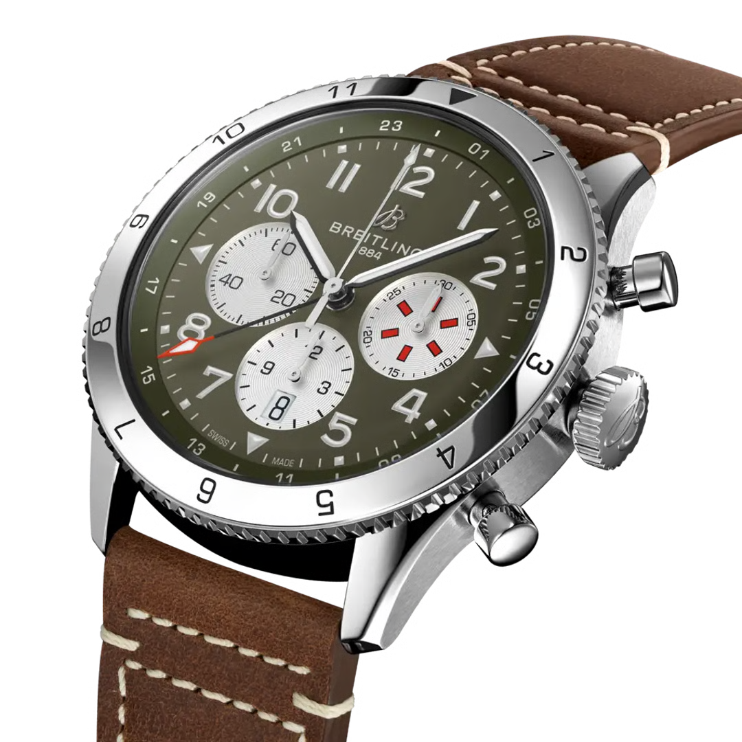 Classic AVI Super AVI B04 Chronograph GMT 46 Curtiss Warhawk Breitling