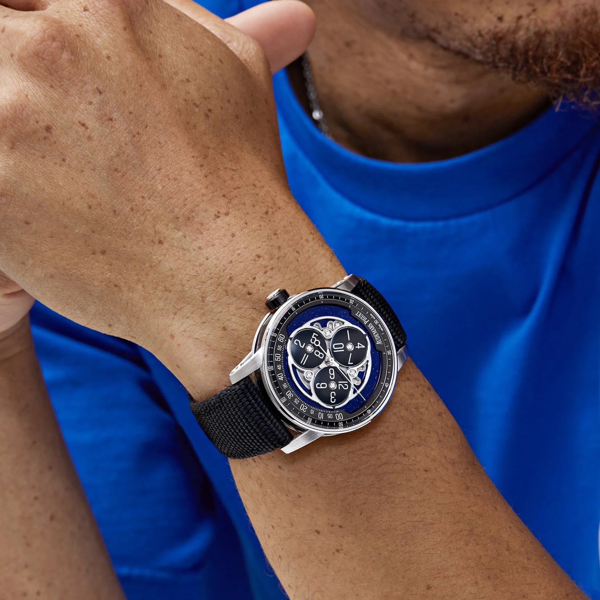 Audemars Piguet 11.59 15212Nb.Oo.A002Kb.01 Starwheel White Gold Blue Dial