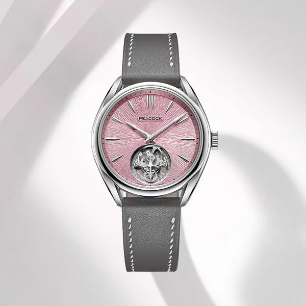Peacock Divine Craft Hand-Made Micro-Engraved Ultra-Thin Tourbillon Watch [Limited Edition] Peacock