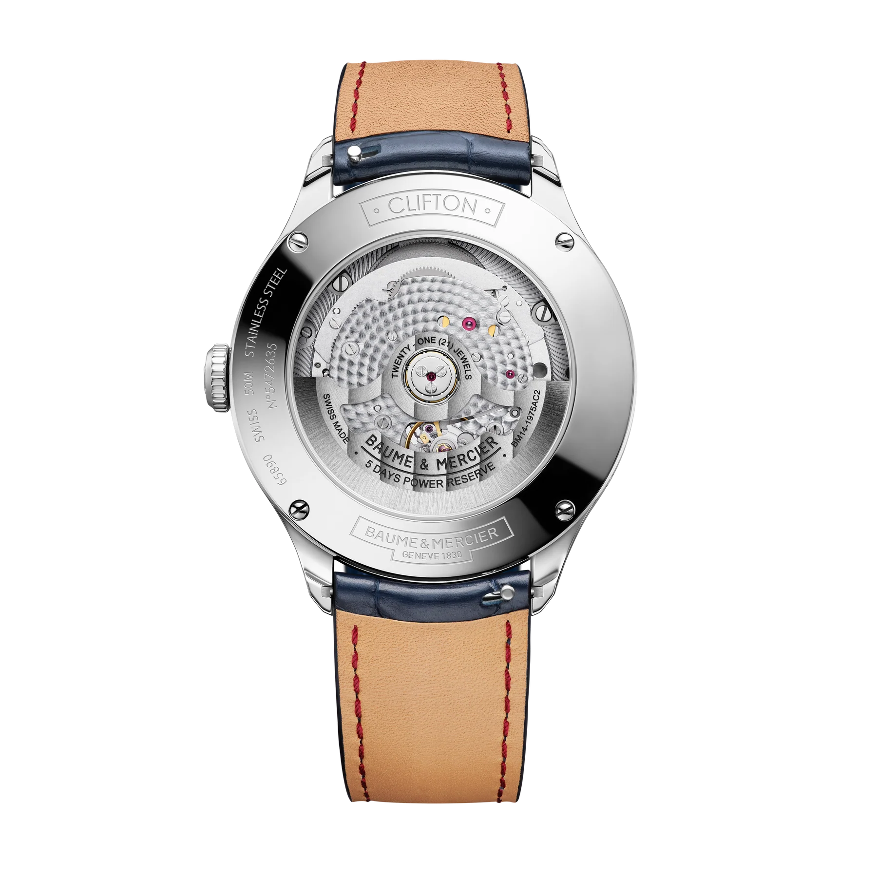 BAUME & MERCIER CLIFTON BAUMATIC M0A10548 AUTOMATIC 42 MM