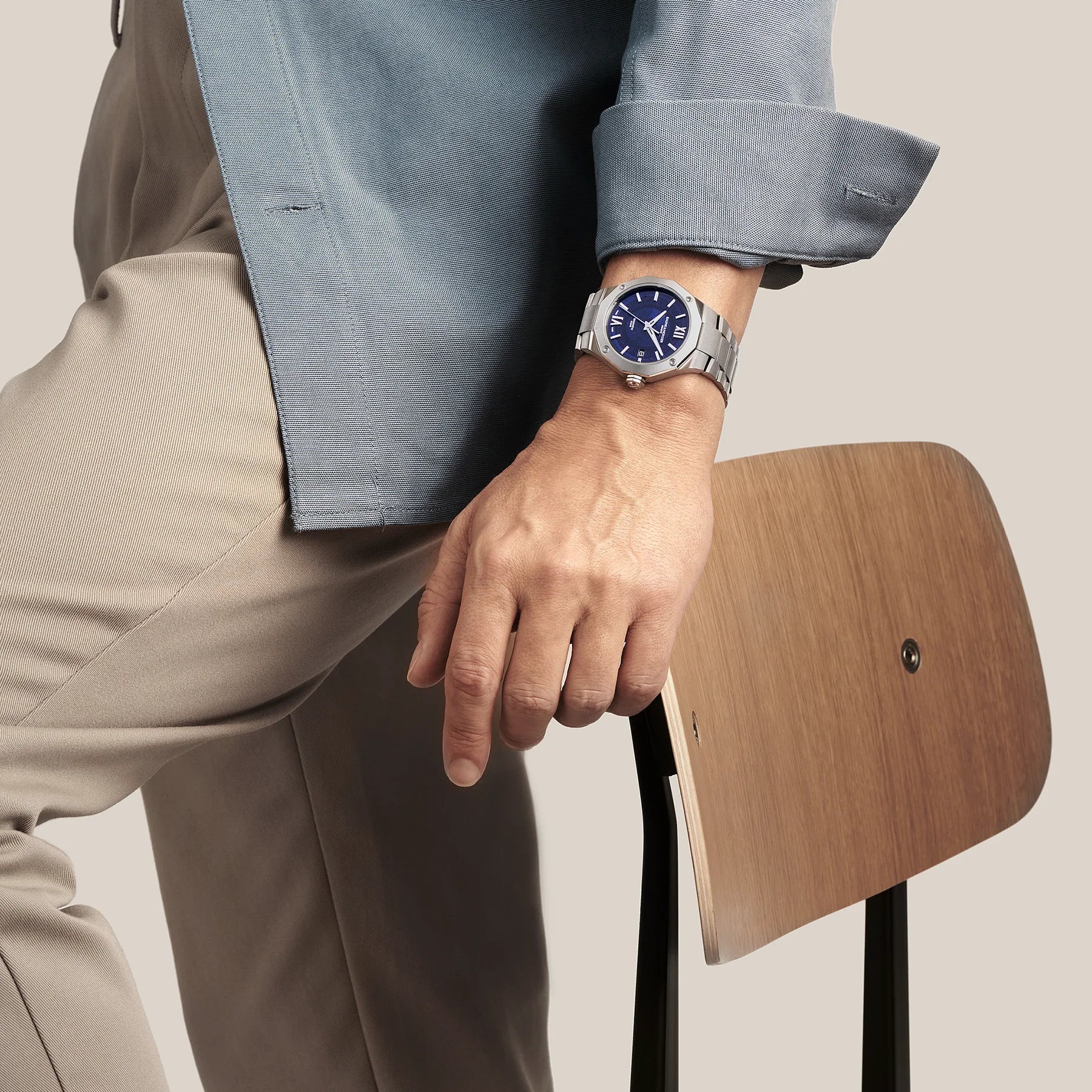 BAUME & MERCIER RIVIERA M0A10616 AUTOMATIC 42 MM