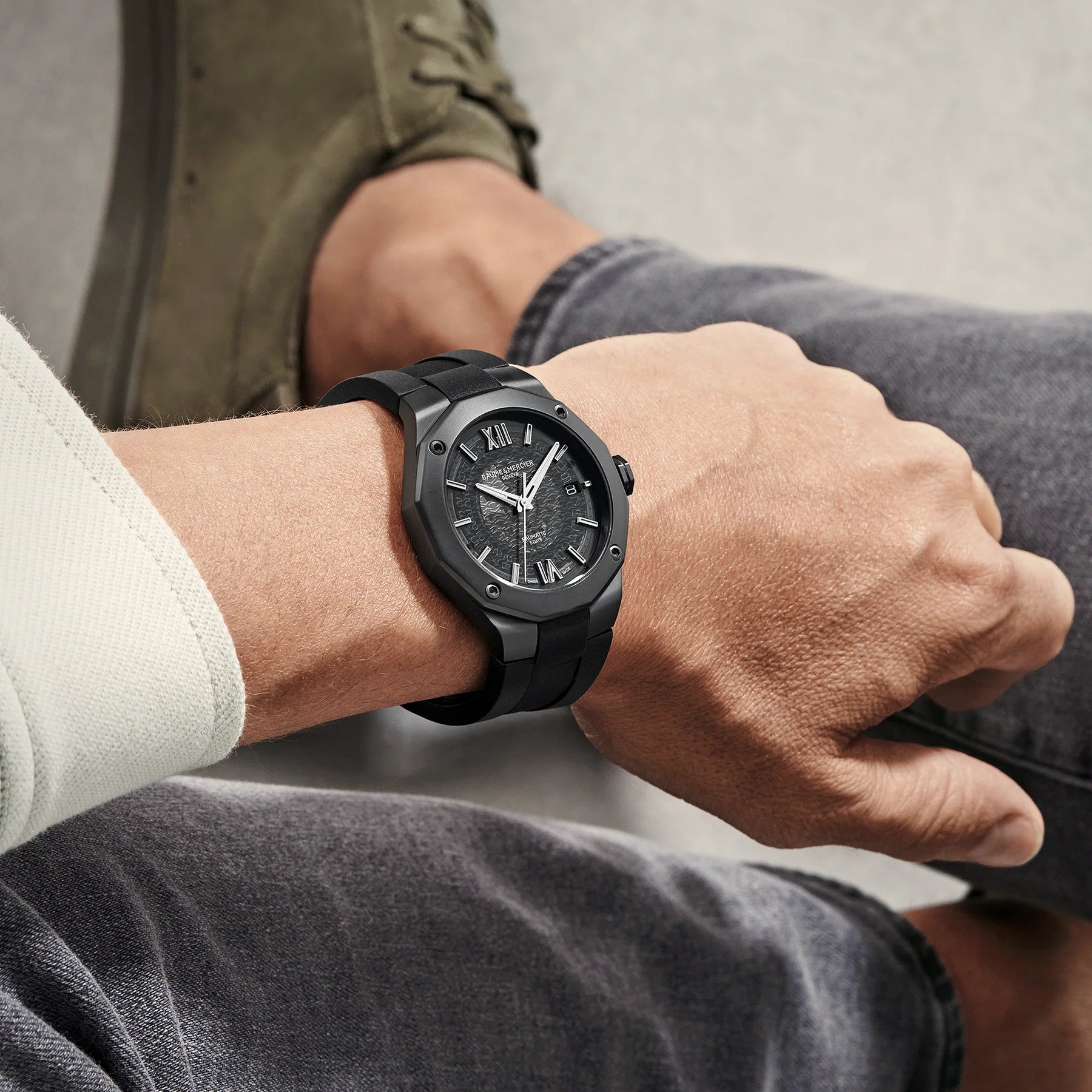 BAUME & MERCIER RIVIERA M0A10617 AUTOMATIC 42 MM