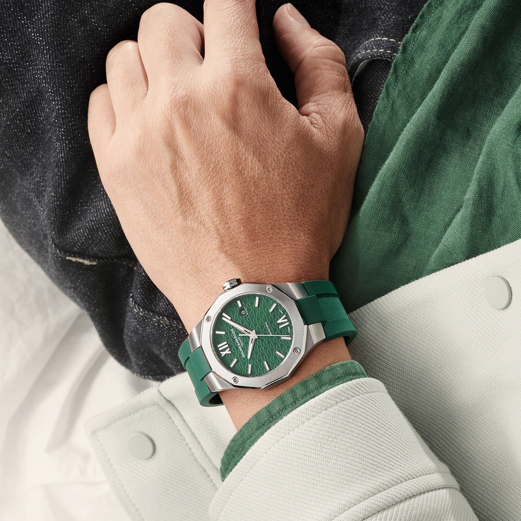 BAUME & MERCIER RIVIERA M0A10618 AUTOMATIC 42 MM