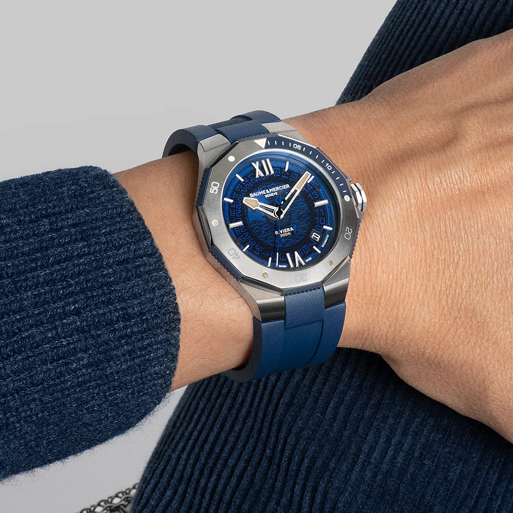 BAUME & MERCIER RIVIERA M0A10716 AUTOMATIC 42 MM