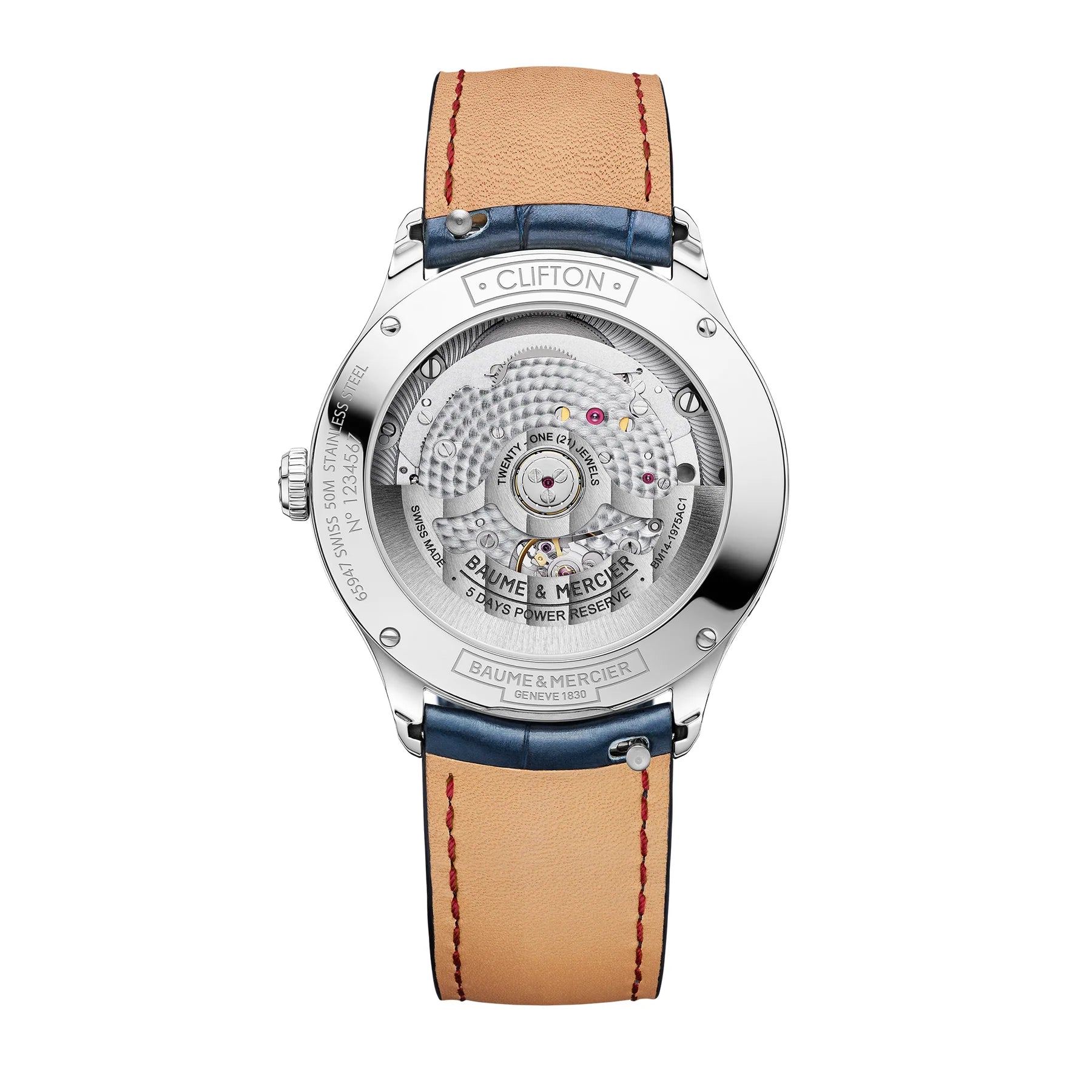 BAUME & MERCIER CLIFTON M0A10756 AUTOMATIC 39 MM