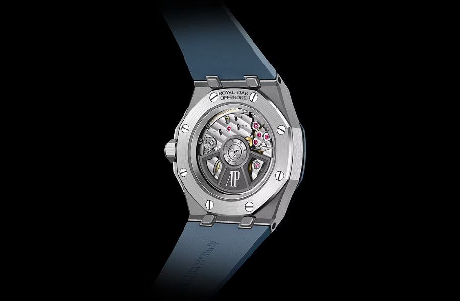 Audemars Piguet Royal Oak Offshore 15605SK.OO.A350CA.01 Stainless Steel 43mm Smoked Blue Dial Men’s Watch
