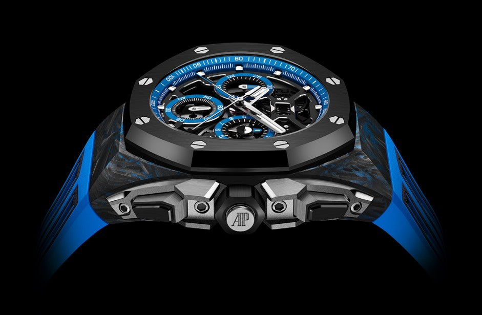 Audemars Piguet Royal Oak Concept Split-Seconds 26650FO.OO.D353CA.01 CFT Carbon 43mm Skeleton Dial Men’s Watch