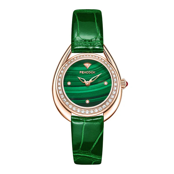 Peacock Exquisite Plumage Prism Watch Peacock