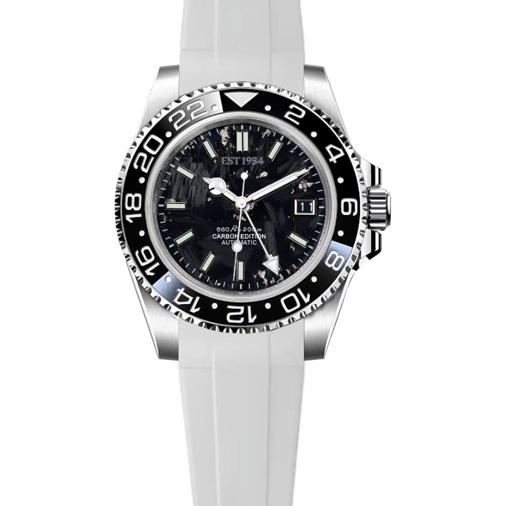 Customized 41mm GMT Watch: Premium 904L Steel Japanese Precision