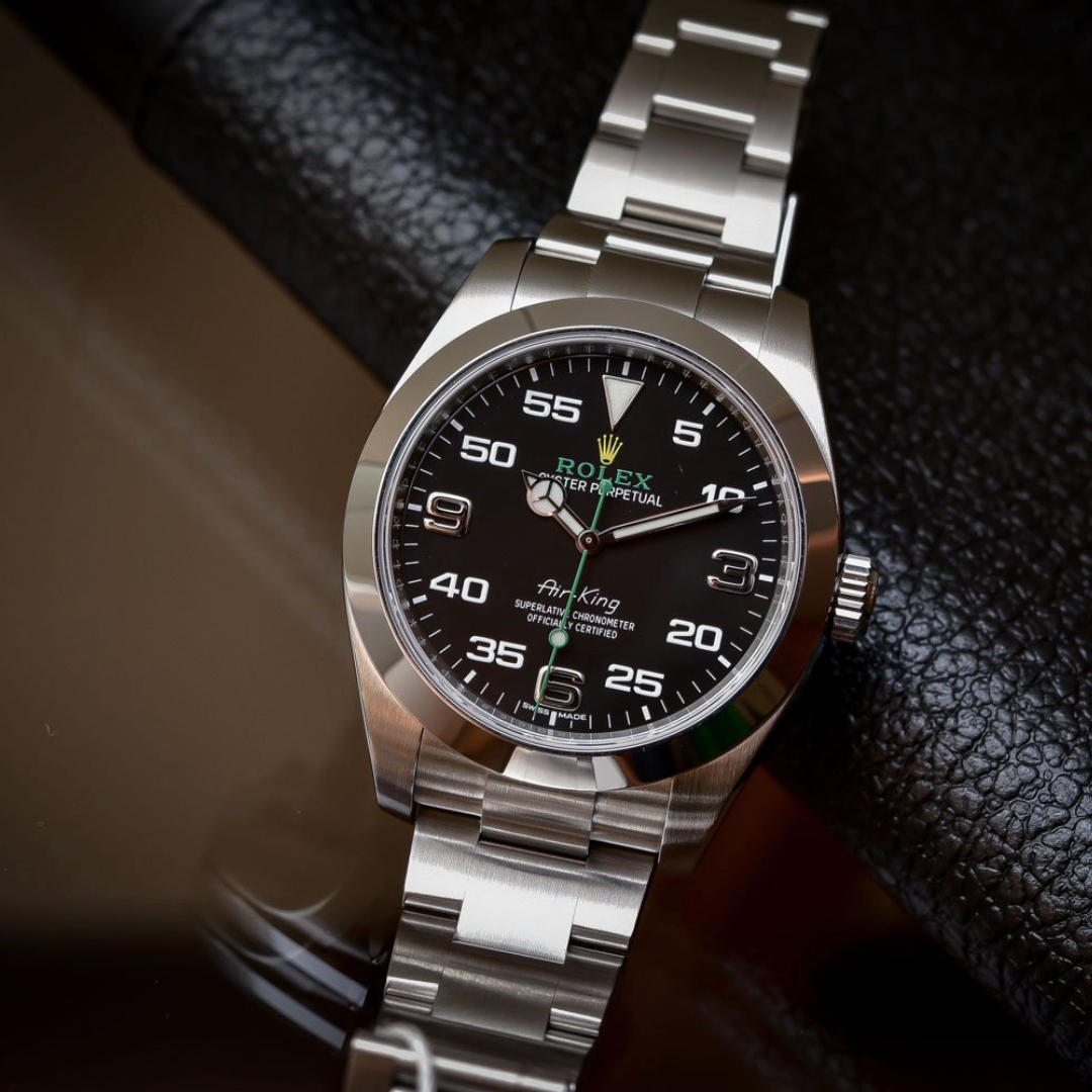 Rolex Air King 116900 Bk Black Dial Oyster Perpetual 40Mm Stainless Steel Oyster Bracelet Men’S Watch