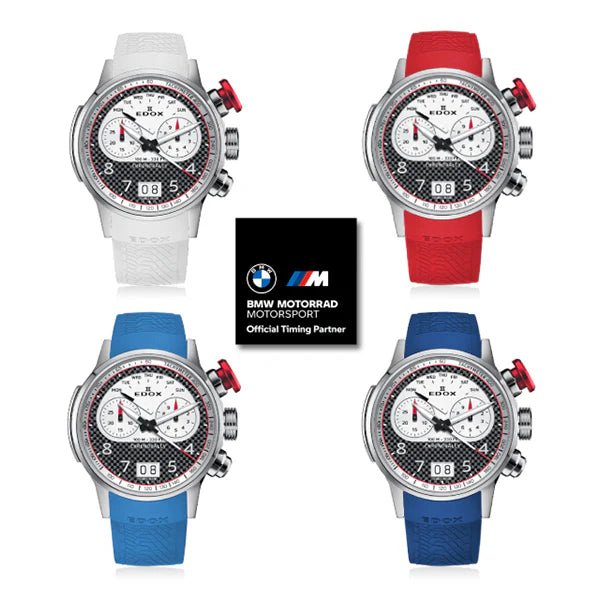 EDOX MEN'S CHRONORALLY LIMITED EDITION BMW CHRONOGRAPH WATCH