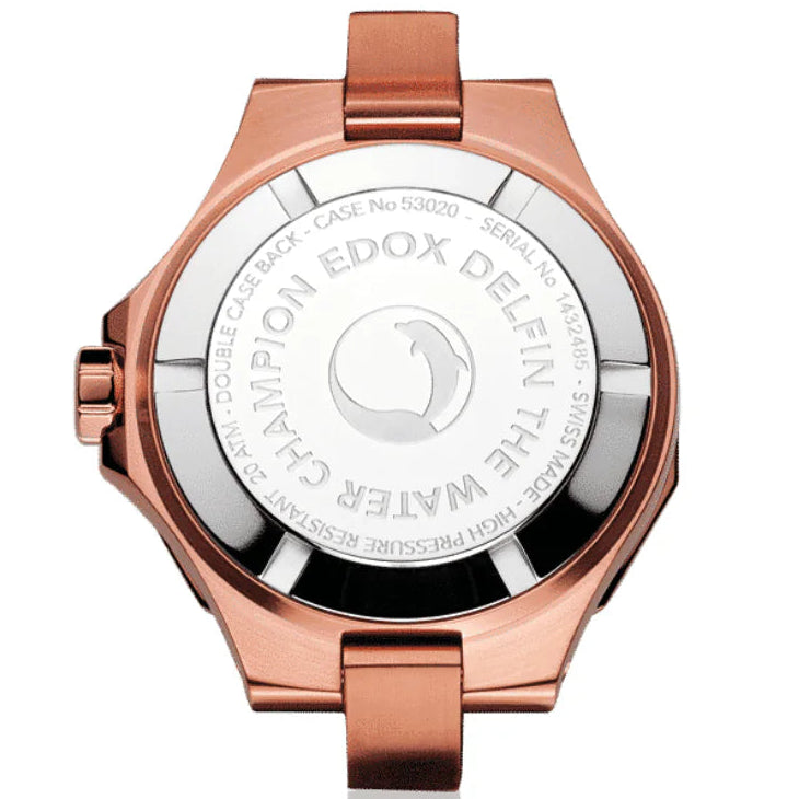 EDOX WOMEN'S DELFIN DIVER QUARTZ WATCH