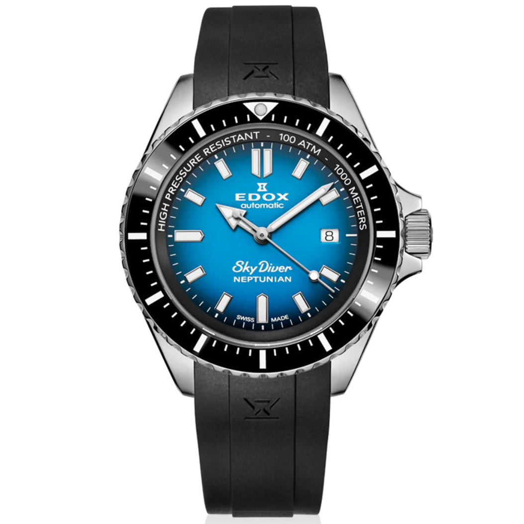 EDOX MEN'S NEPTUNIAN AUTOMATIC WATCH