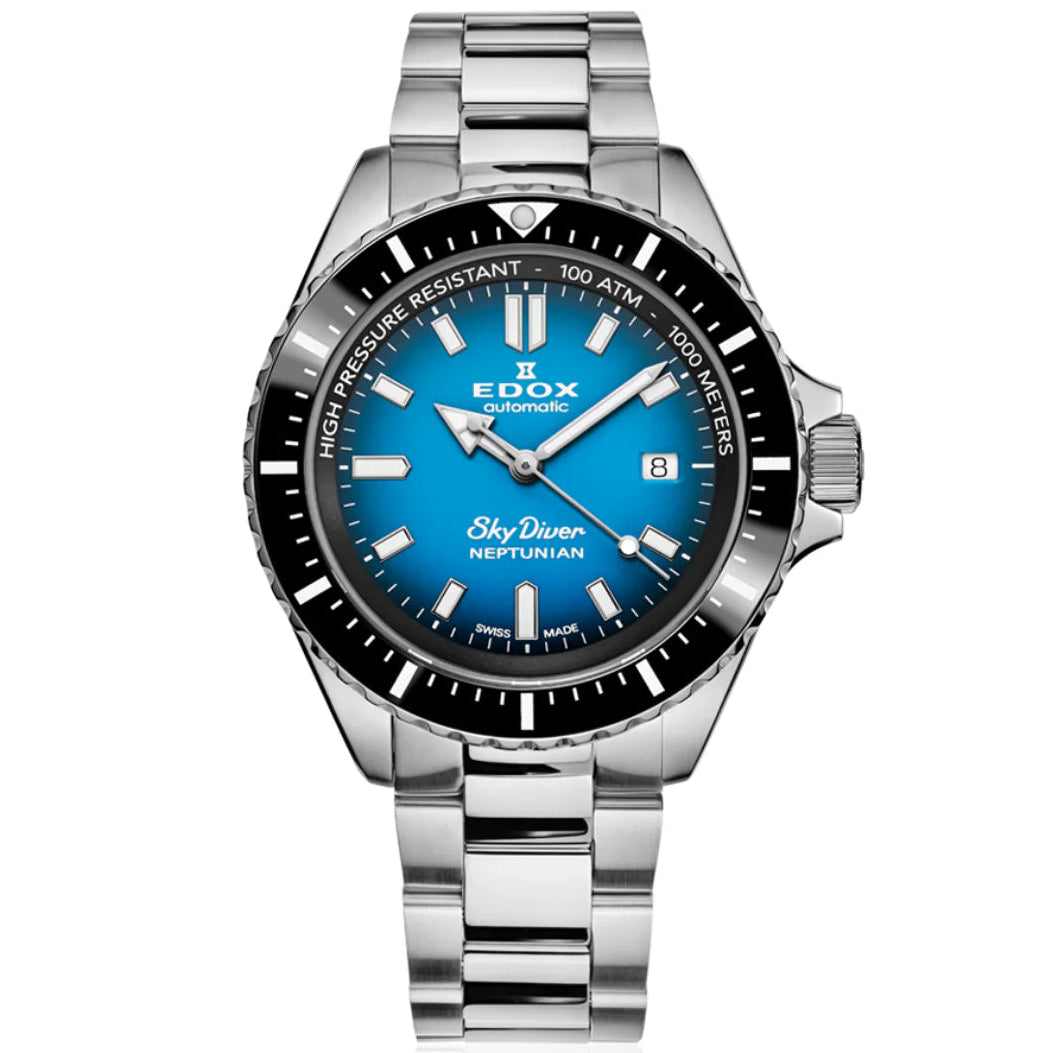 EDOX MEN'S NEPTUNIAN AUTOMATIC WATCH