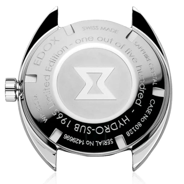 EDOX MEN'S HYDRO-SUB LIMITED EDITION AUTOMATIC CHRONOMETER WATCH