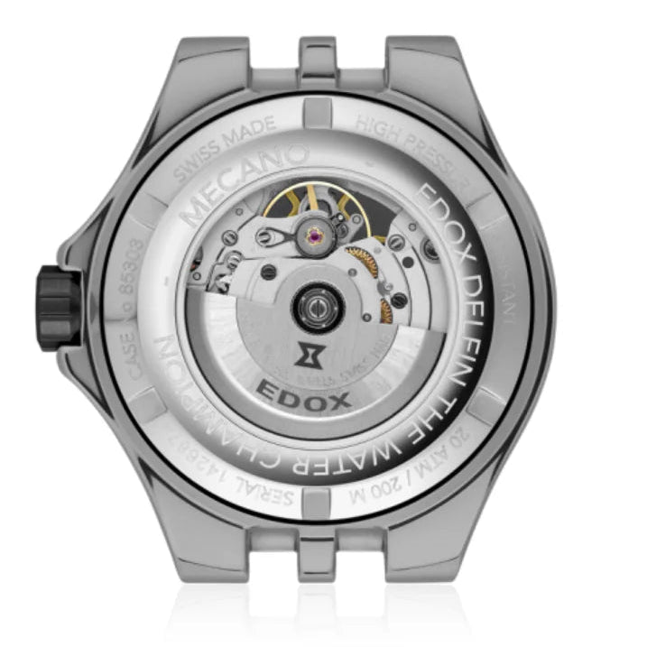 EDOX MEN'S DELFIN MECANO AUTOMATIC WATCH
