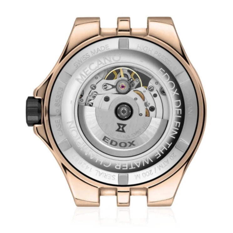 EDOX MEN'S DELFIN MECANO AUTOMATIC WATCH
