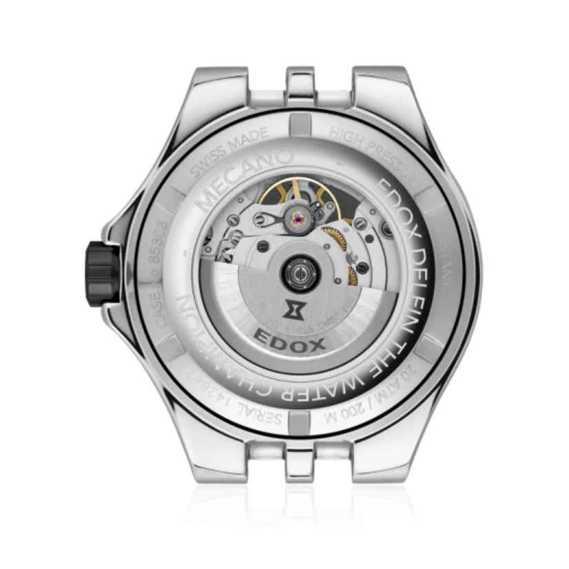 EDOX MEN'S DELFIN MECANO AUTOMATIC WATCH