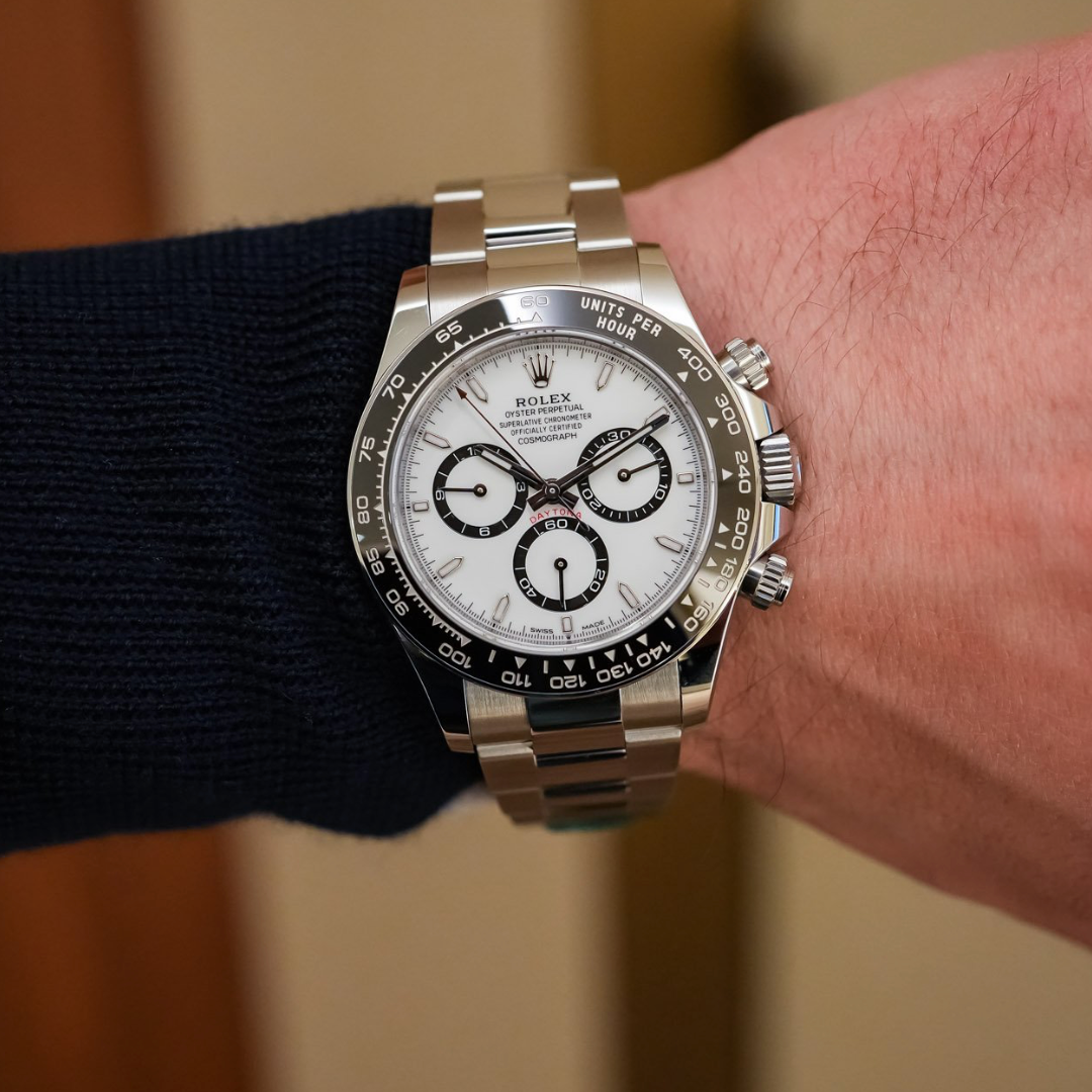 Rolex Cosmograph Daytona 126500LN-0001 Oyestersteel Automatic White Panda Index Dial
