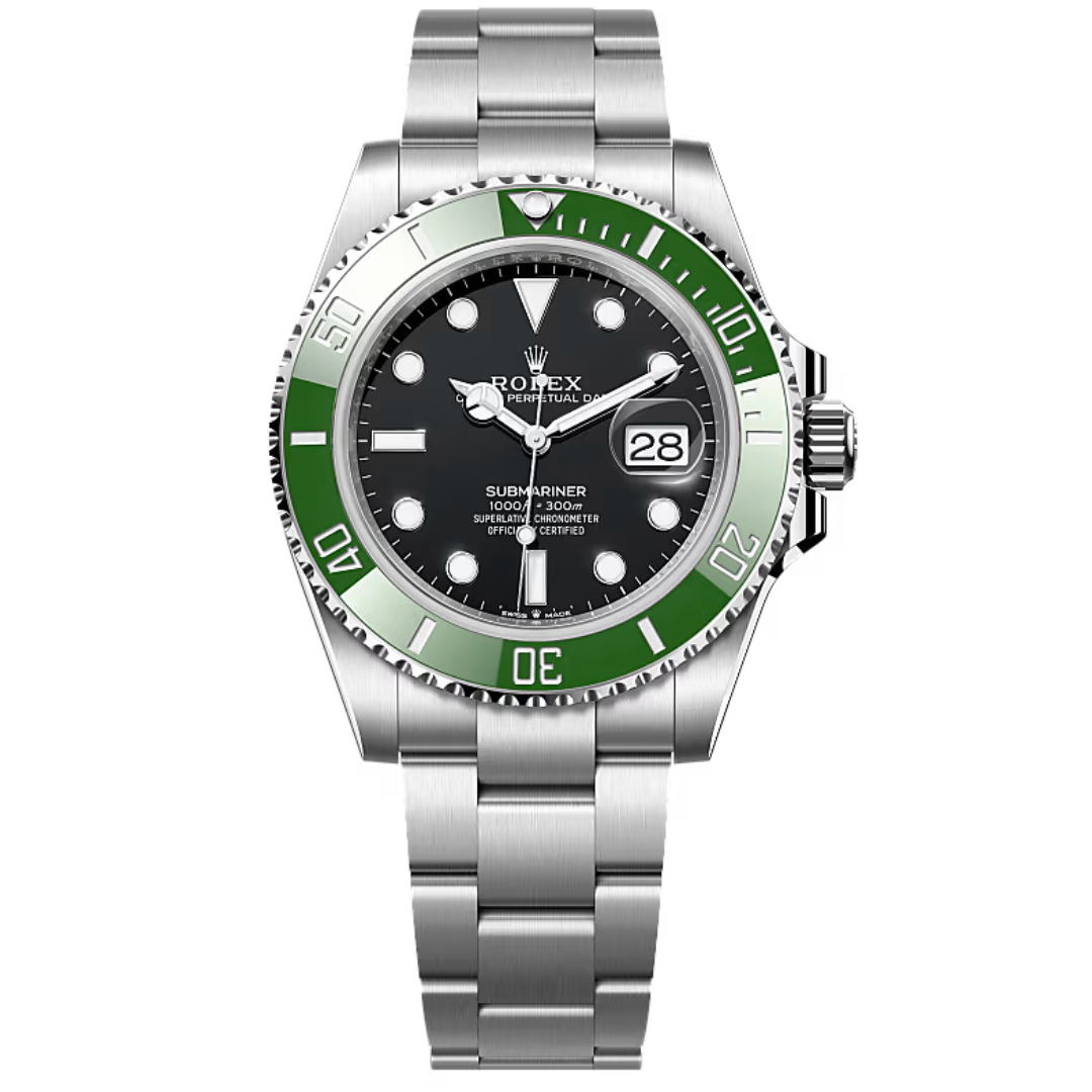 Rolex Oyster Perpetual Submariner 126610LV-0002 Kermit/Starbucks 41Mm Stainless Steel