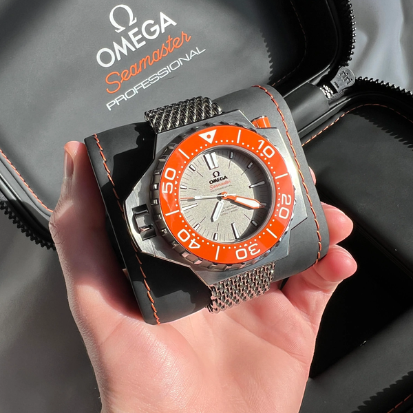 OMEGA Ploprof divers' watch is water-resistant to 4000ft Pre owned - Like new