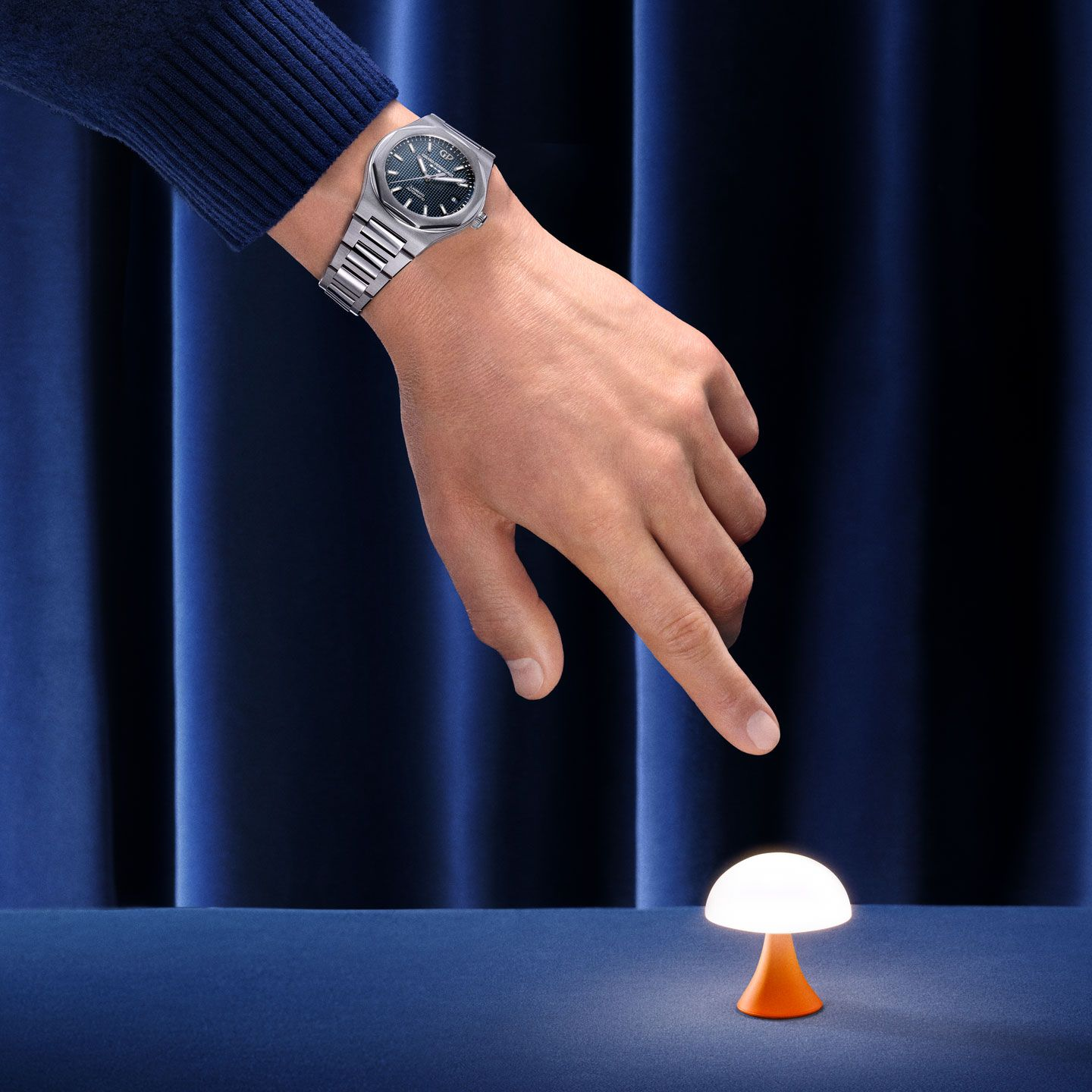 LAUREATO 38 MM MIDNIGHT BLUE